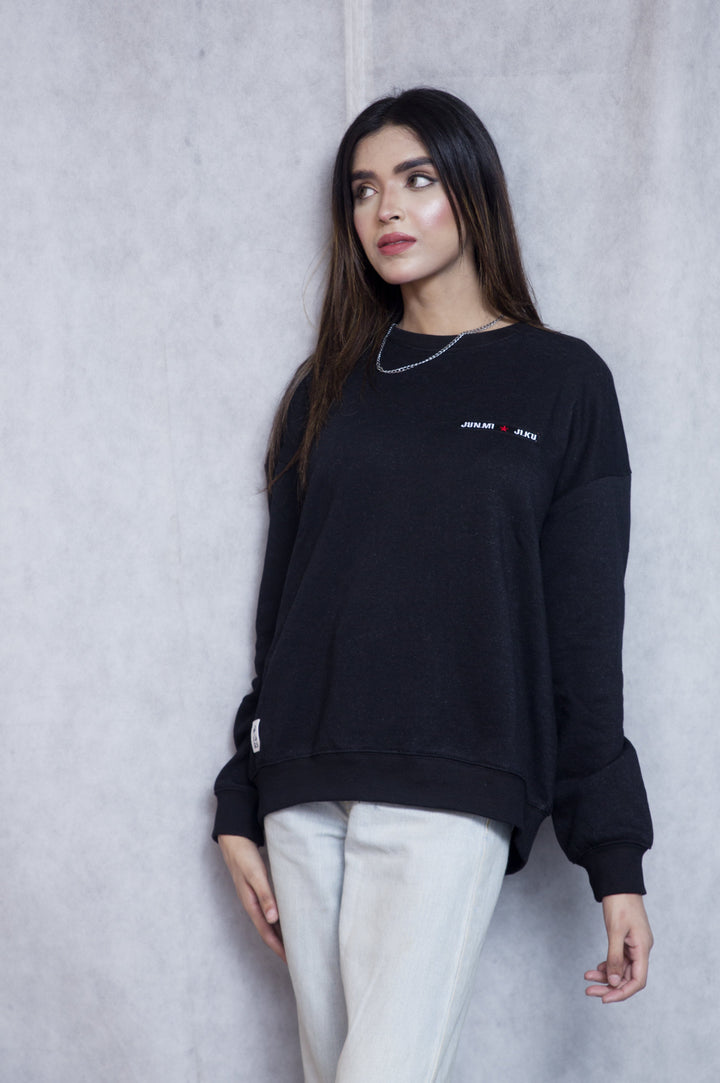 Smoke Pirate Sherpha Unisex Sweatshirt (Black Edition)